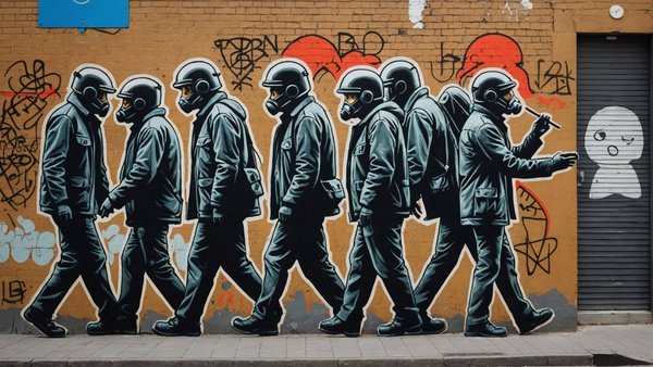 L'évolution de l'art de rue en milieu urbain